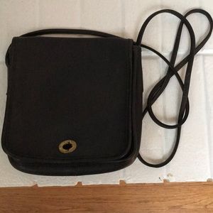 Vintage Coach Compact Pouch Swing Bag #9620 Black
